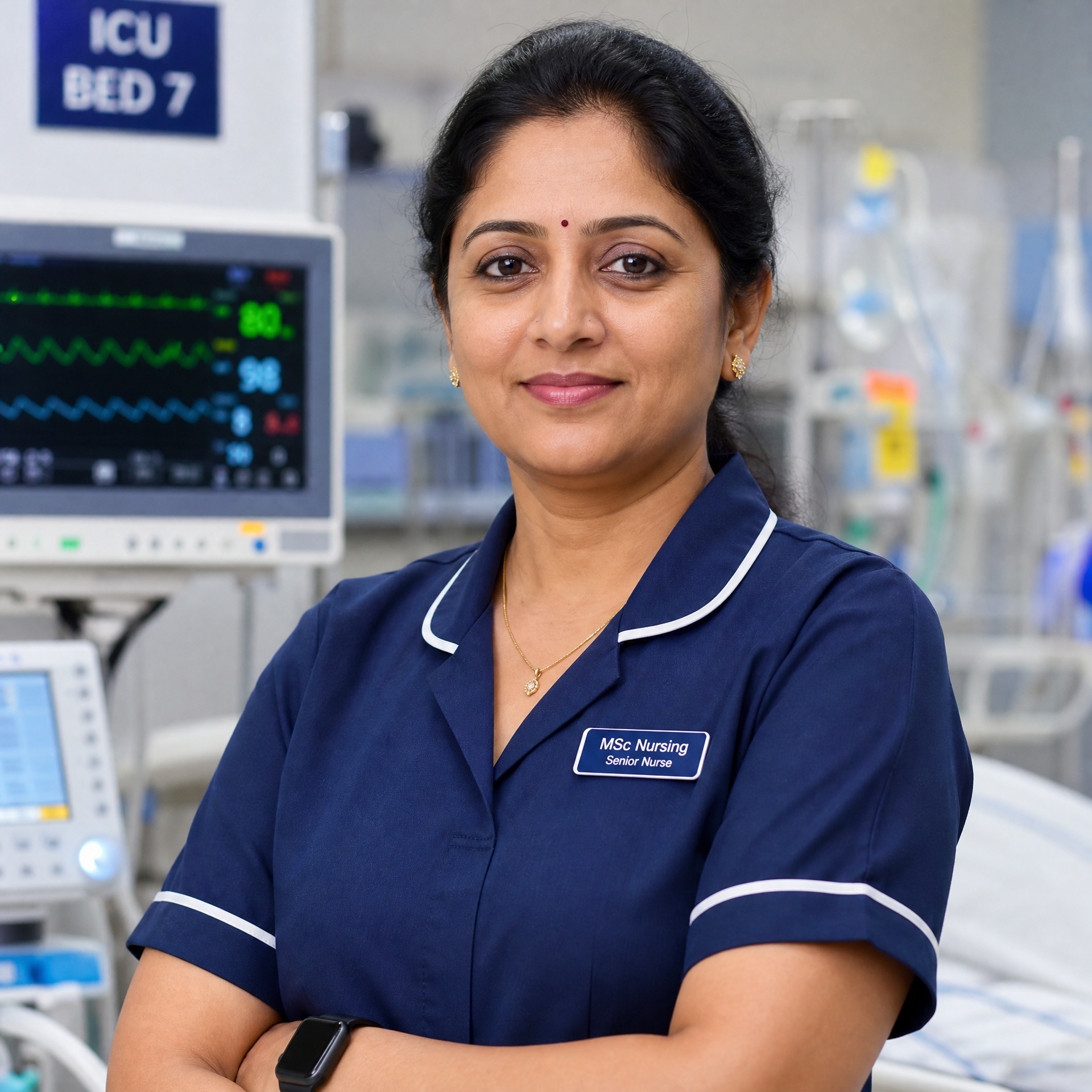 Sr. Meera Patel, MSc Nursing Critical Care