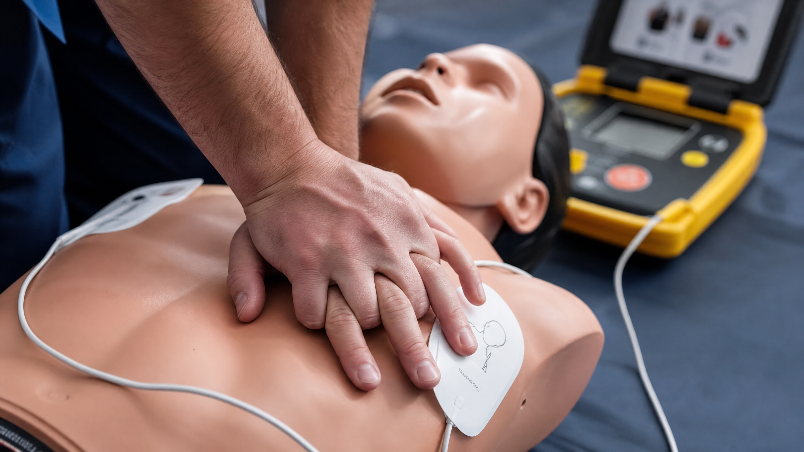 CPR & Resuscitation - Chest compression training