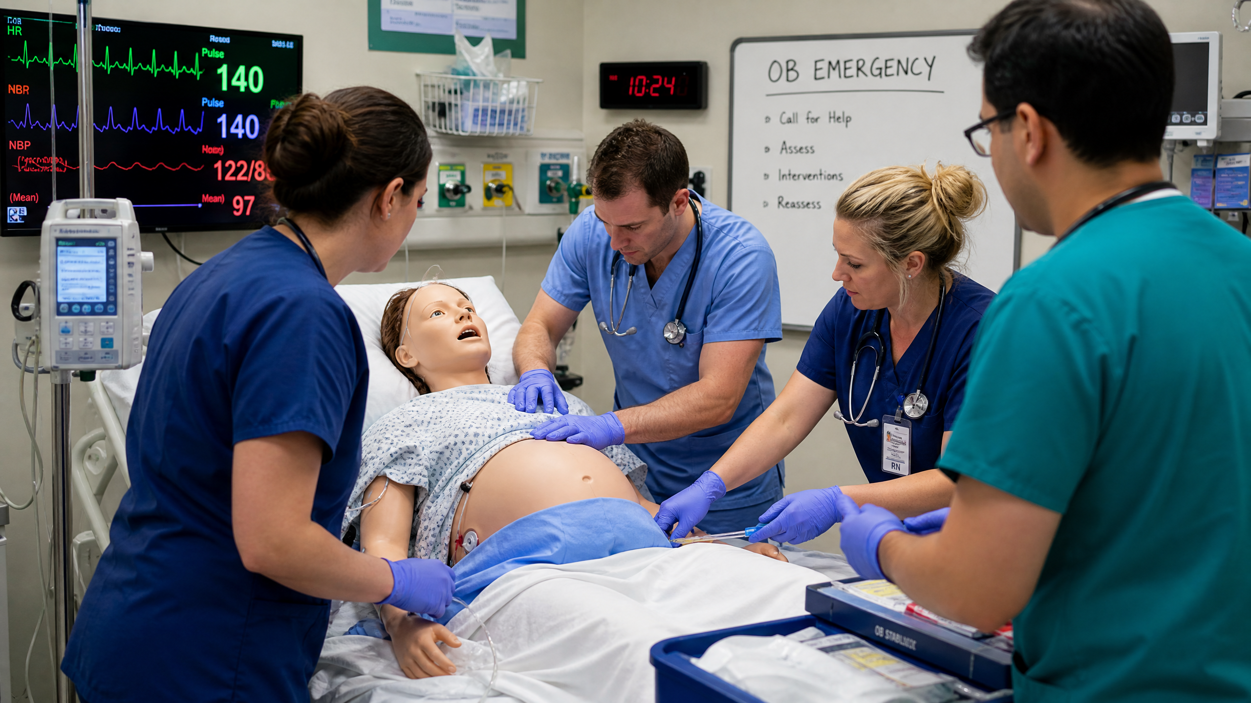 Obstetric Emergency - Prepare & respond